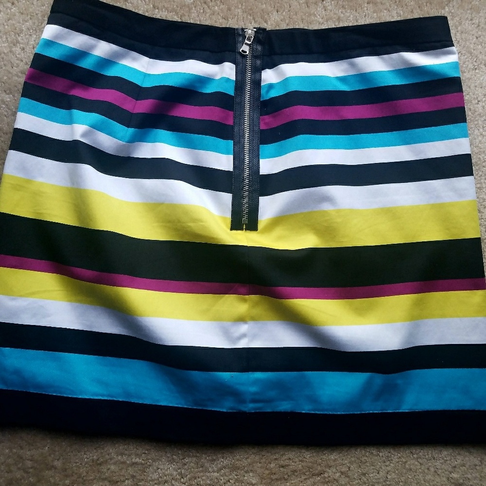 Blue & Black Rainbow Skirt